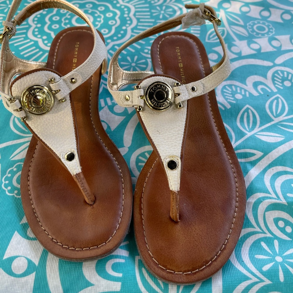 Tommy Hilfiger White Sandal